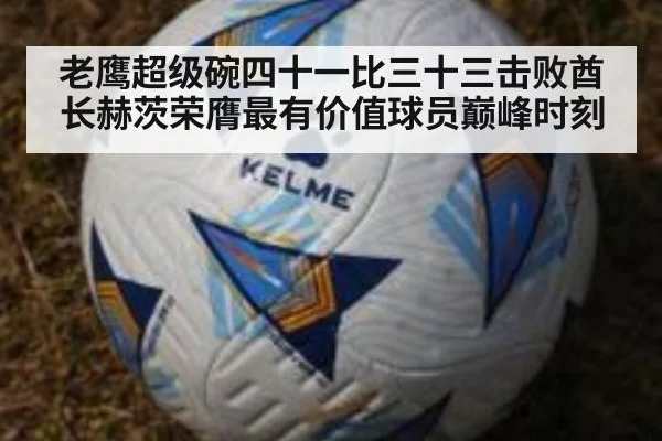 老鹰超级碗四十一比三十三击败酋长赫茨荣膺最有价值球员巅峰时刻