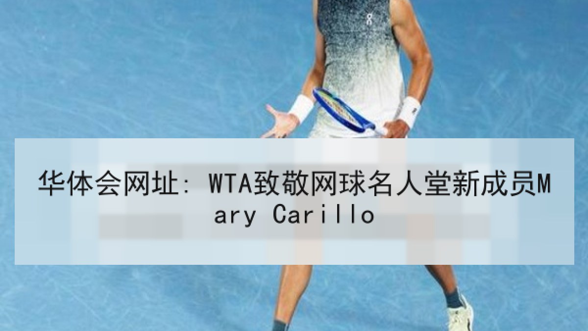 华体会网址: WTA致敬网球名人堂新成员Mary Carillo 华体会网址: WTA致敬网球名人堂新成员Mary Carillo